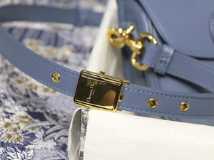 Dior M9317 Crossbody small dior Bobby bag Lake Blue box Calfskin - Default Title - View 6