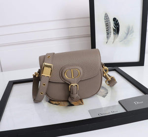Dior M9317 Crossbody small dior Bobby bag Pacific Gray box Calfskin - Default Title - View 1