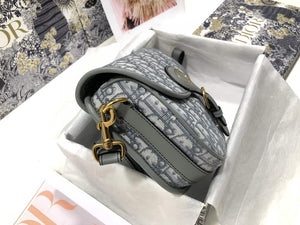 Dior M9317 Dior Bobby Medium Crossbody Bag Oblique Jacquard Light Green - Default Title - View 4