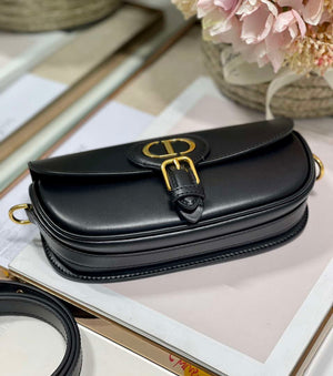 Dior M9317S Crossbody Small Bobby EAST-WEST Bag Smooth Calfskin Black - Default Title - View 5