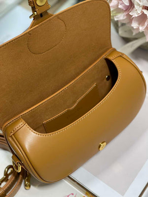 Dior M9317S Crossbody Small Bobby EAST-WEST Bag Smooth Calfskin Brown - Default Title - View 8
