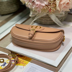 Dior M9317S Crossbody Small Bobby EAST-WEST Bag Smooth Calfskin Nude - Default Title - View 5