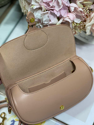 Dior M9317S Crossbody Small Bobby EAST-WEST Bag Smooth Calfskin Nude - Default Title - View 8