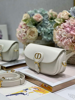 Dior M9317S Crossbody Small Bobby EAST-WEST Bag Smooth Calfskin White - Default Title - View 4