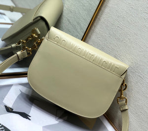 Dior M9319 Medium Bobby Bag Beige Gray Box Calfskin - Default Title - View 3