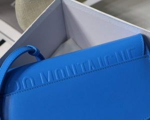 Dior M9327 dior Bobby bag East West Box Calfskin Blue - Default Title - View 4