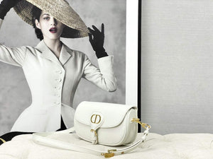 Dior M9327 dior Bobby bag East West White Box Calfskin - Default Title - View 2