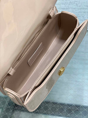 Dior M9370 Small 30 Montaigne Avenue Top Handle Bag Light Pink Patent leather - Default Title - View 8