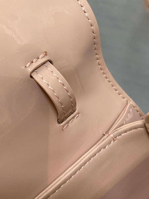 Dior M9370 Small 30 Montaigne Avenue Top Handle Bag Light Pink Patent leather - Default Title - View 9