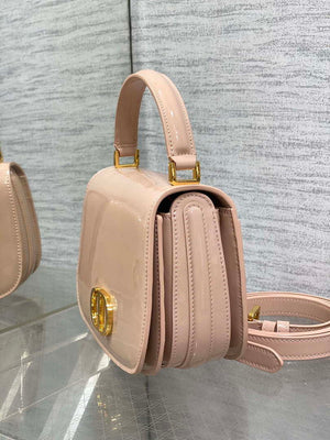 Dior M9371 Medium 30 Montaigne Avenue Top Handle Bag Light Pink Patent leather - Default Title - View 4