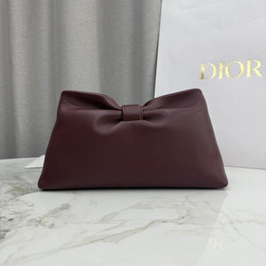 Dior Medium Dior Bow Bag M0714OUQO_M900 Wine Red Lambskin - Default Title - View 4