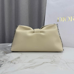 Dior Medium Dior Bow Bag M0714OUQO_M900 Beige Lambskin - Default Title - View 2