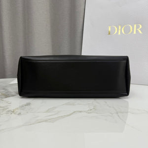 Dior Medium Dior Bow Bag Black Lambskin M0714OUQO_M900 - Default Title - View 7