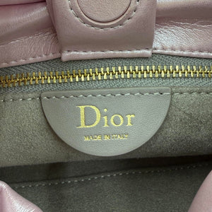 Dior Medium Dior Bow Bag M0714OUQO_M900 iridescent pink Lambskin - Default Title - View 9