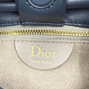 Dior Medium Dior Bow Bag M0714OUQO_M900 Navy Blue Lambskin - Default Title - View 9