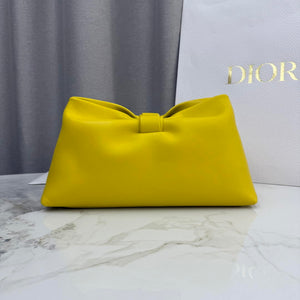 Dior Medium Dior Bow Bag M0714OUQO_M900 Yellow Lambskin - Default Title - View 4