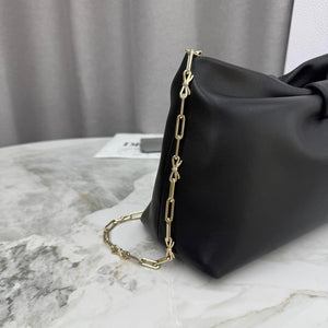 Dior Medium Dior Bow Bag Black Lambskin M0714OUQO_M900 Gold - Default Title - View 5