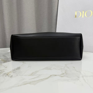 Dior Medium Dior Bow Bag Black Lambskin M0714OUQO_M900 Gold - Default Title - View 7
