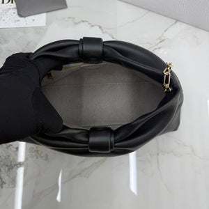 Dior Medium Dior Bow Bag Black Lambskin M0714OUQO_M900 Gold - Default Title - View 8