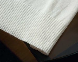 Dior Men's Leaf Crest Wool Sweater D70023 - M / White - View 6