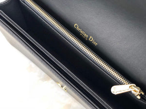Dior S0204 Lady Dior Pouch Ultramatte Cannage Calfskin Black - Default Title - View 9