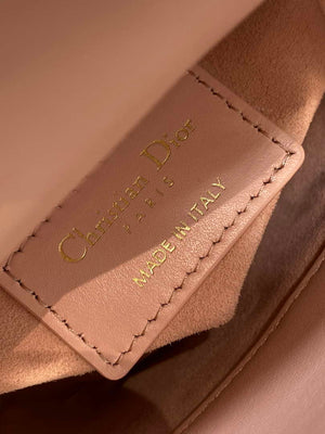 Dior S0856 MICRO LADY BAG Limited edition handmade beads Lambskin Pink - Default Title - View 9