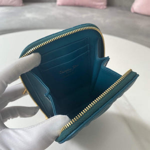 Dior S0872 Lady Dior Phone Holder Cannage Lambskin Blue - Default Title - View 8