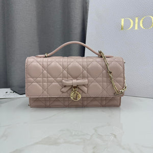 Dior S0984 My Dior Mini Rouge pink Cannage Lambskin - Default Title - View 1