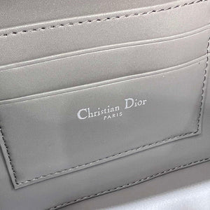 Dior S5140 Caro Box Bag Gray Quilted Macrocannage Calfskin - Default Title - View 9