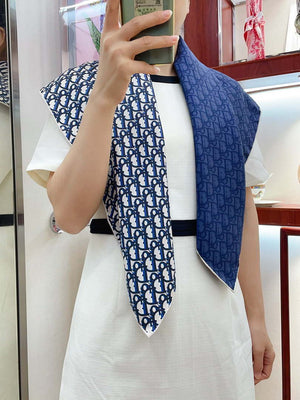 Dior Scarves Designer Scarf D63299 - 70 x 70 cm - View 1