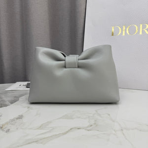 Dior Small Dior Bow Bag Lambskin M0715 Gray - Default Title - View 4