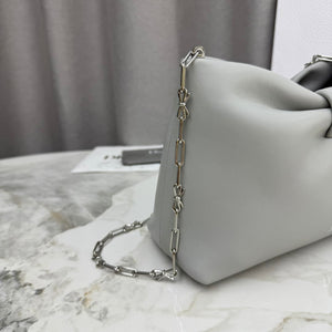 Dior Small Dior Bow Bag Lambskin M0715 Gray - Default Title - View 5