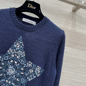 Dior Women's Floral embroidered long sleeves Sweater D38009 - S - View 4