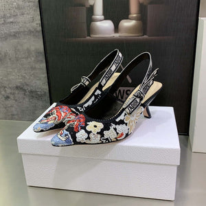 Dior Women's Shoes KCB384TFL_S900 J'ADIOR Slingback Ballerina Flat 195797 - 33 - View 8