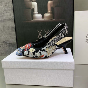 Dior Women's Shoes KCB384TFL_S900 J'ADIOR Slingback Ballerina Flat 195797 - 33 - View 2