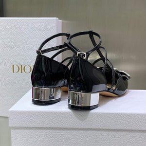 Dior Women's Shoes La Parisienne Dior Ballerina Flat KDB736PMI Black - 35 - View 6