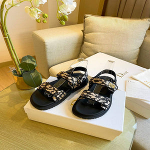 Dior Women's Slippers Designer Dior Sandals Flats Shoes D81193 - 35 - View 2
