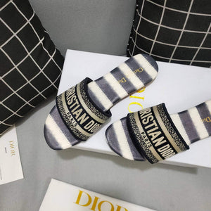 Dior Women's Slippers Designer Dior Sandals Flats Shoes D81197 - 35 - View 7