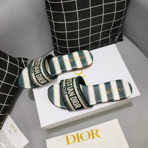 Dior Women's Slippers Designer Dior Sandals Flats Shoes D81198 - 35 - View 6