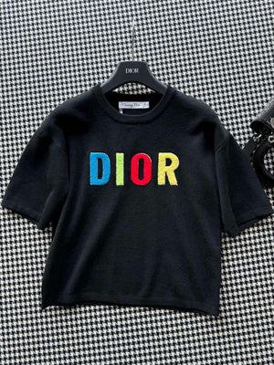 Dior Women's T-shirt Fashion Clothing D82568 - S - View 4