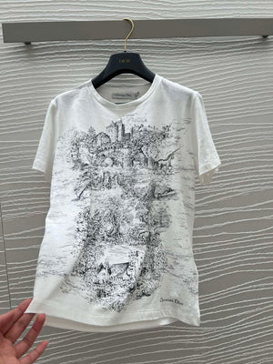 Dior Women's T-shirt Fashion Clothing D82605 - S - View 6