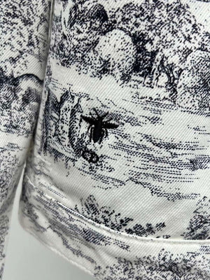 Dior Women's Tracksuit Casual Printed denim set Clothing D39004 - S - View 6