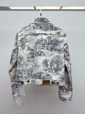 Dior Women's Tracksuit Casual Printed denim set Clothing D39004 - S - View 7