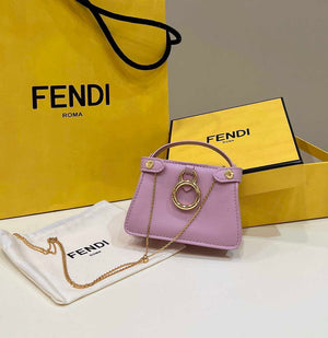 Fendi 7AR993 FENDI PICO PEEKABOO Charm 8385 Purple - Default Title - View 3