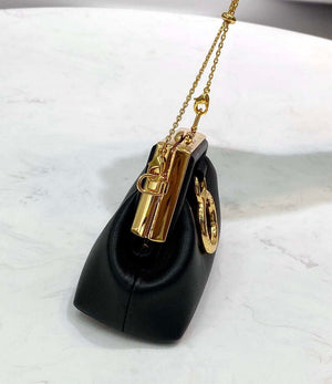 Fendi 7AS051 Nano Fendi First Charm Charm in Black nappa leather - Default Title - View 6