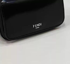 Fendi 7AS173 Fendi First Sight Black leather Nano bag - Default Title - View 8