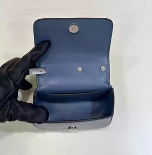 Fendi 7AS173 Fendi First Sight Blue leather Nano bag - Default Title - View 8