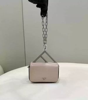 Fendi 7AS173 Fendi First Sight Light Pink leather Nano bag - Default Title - View 1