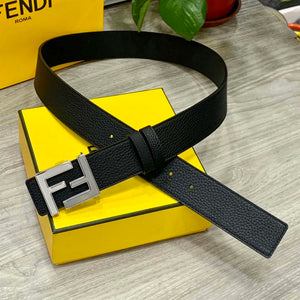 Fendi 7C0424 Belts Designer Calfskin wide 4.0CM F090136 - 1.Gold / 80--(95CM£© - View 6