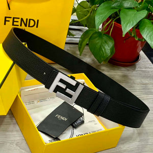 Fendi 7C0424 Belts Designer Calfskin wide 4.0CM F090136 - 1.Gold / 80--(95CM£© - View 7